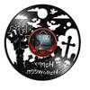 Dark Halloween Party Wall Sign Vinyl Record Clock Spooky Zombie Rise Artwork Home Decor Carved Music Album Longplay Wall Clock