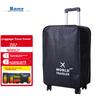 Luggage Cover, Non-Woven Fabric Case Protector, Dust-Proof Rain Cover, Wear-Resistant Suitcase Cover, No Side Opening, with Side Pockets, 20 Inch