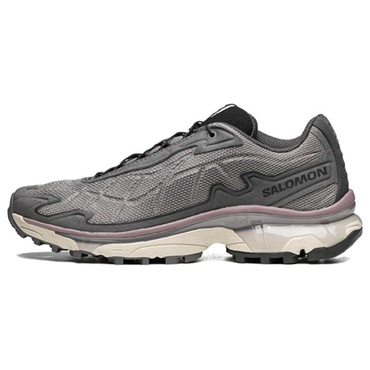 SALOMON Xt-Slate Advanced Versatile Shock Absorbing Non-Slip Durable Low-Top Outdoor Functional Shoes Unisex Shoes Seagull-Gray 471328