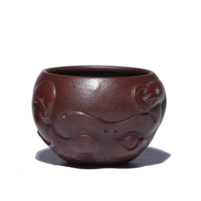 

Рельефная золотая жаба Хаднамдэ, чашка Цзыша, чашка Великого святого мастера, фиолетовая глиняная чашка Исин, персональная кружка, чайный набор в стиле кунг-фу