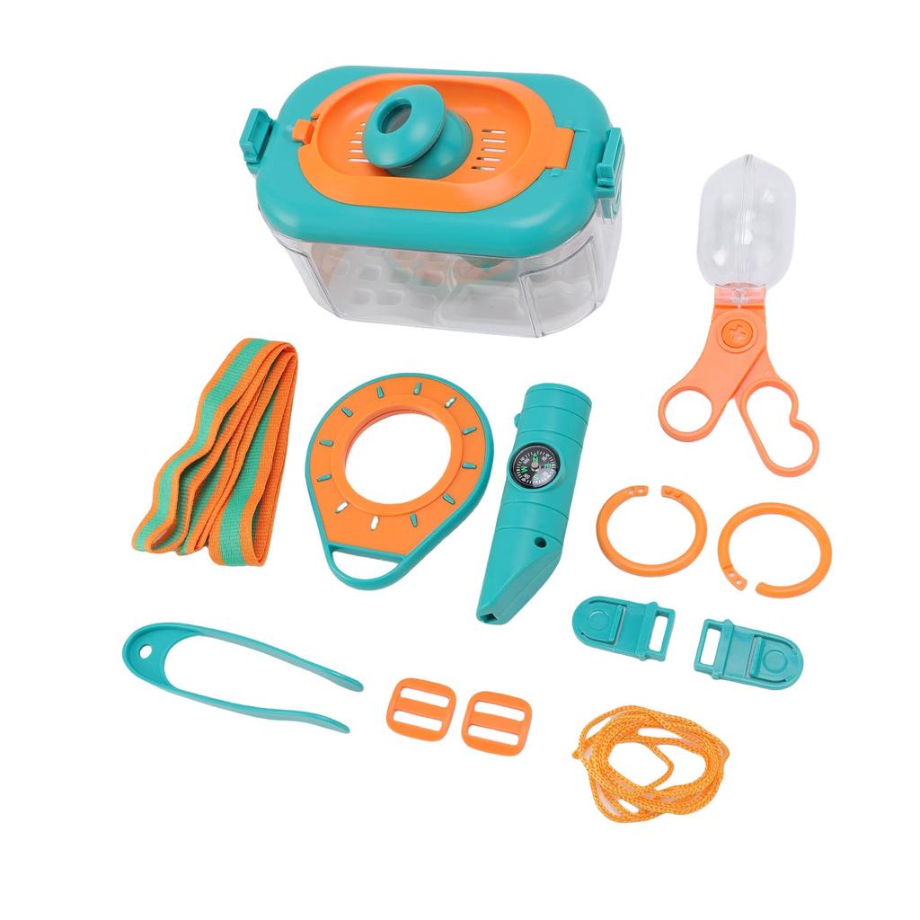 Kids Adventure Kit Interactive Portable Outdoor Camping Adventure Toys Battery Powered for Boys