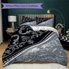 Royal Flower Pattern Bedding uilt Set uilt Cover Pillowcase Home Decoration Birthday Gift (1 * duvet cover + 2 * pillowcase without core)
