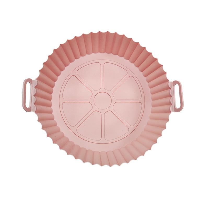 Multifunctional Silicone Air Fryer Liner Tray: Easy-to-Clean, Cross-Border Bakeware for Home Use