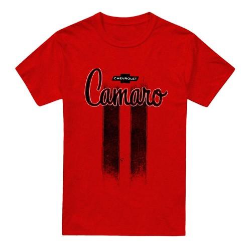 Chevrolet Unisex Adult Camaro Stripes Heather T-Shirt