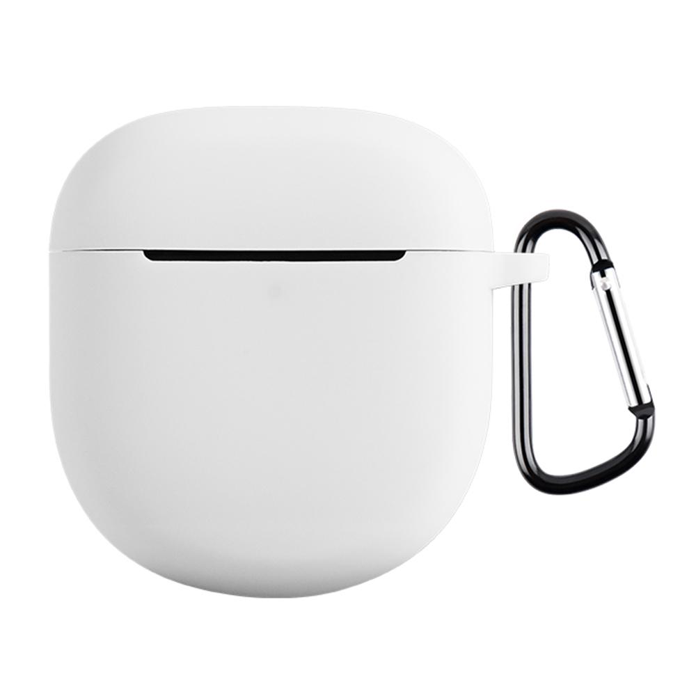 For Bose QuietComfort 2/Ultra Silicone Case Wireless Earphone Anti-Scratch Protective Cover with Carabiner