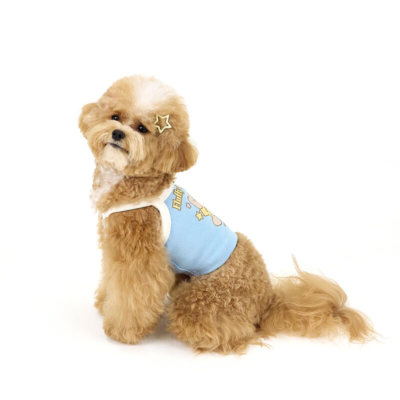 [KINIKIN] TWINKLE COVY CROP TOP-BLUE (Crop Top) M