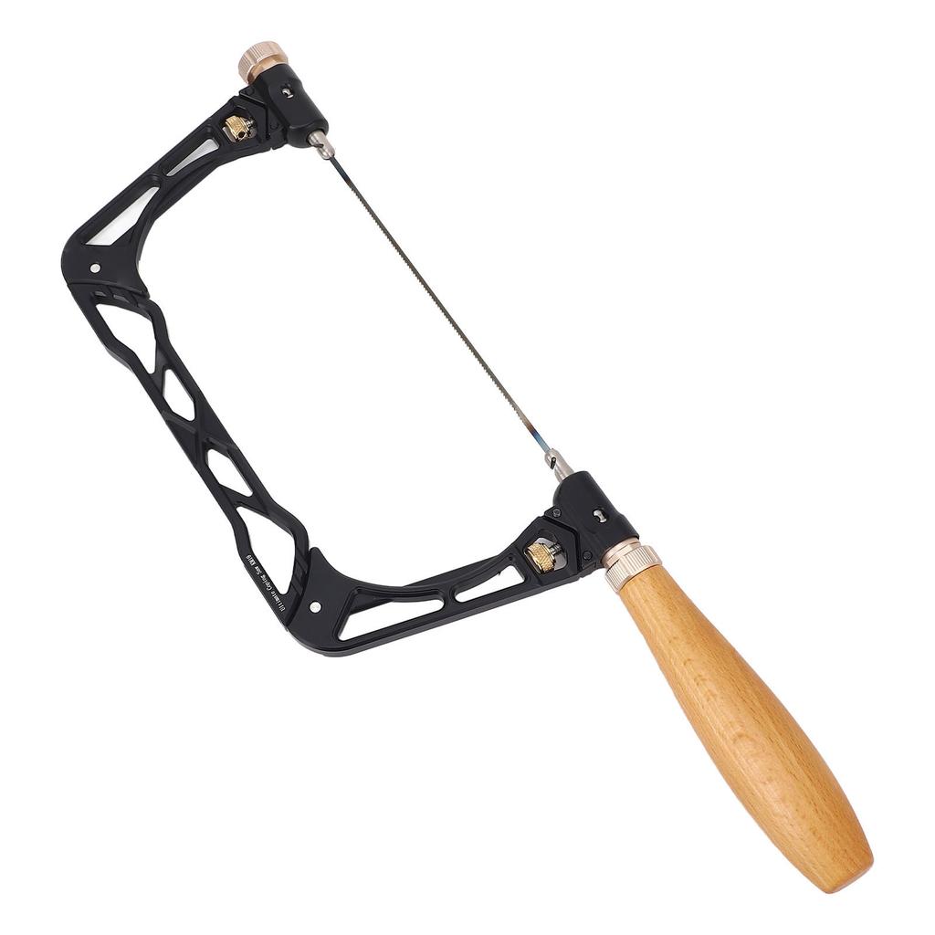 Coping Saw Kit Set Woodworking U Shaped Aluminum Curved Saw Wooden Handle for Ceramics Wood PVC