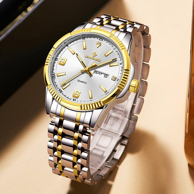Simple Elegant Waterproof Watch For Women Fashion Sports Luminous Chronograph Quartz Ladies Watches Relogios Feminino