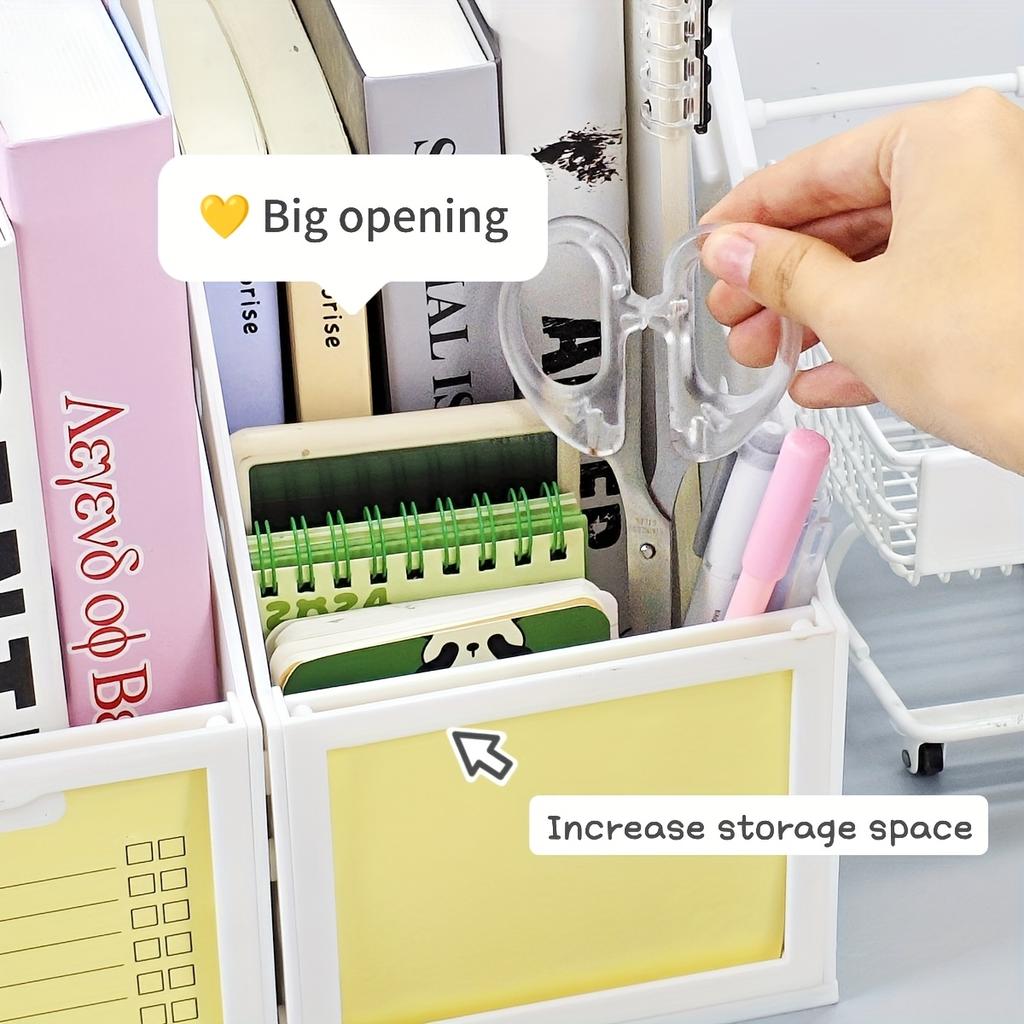 Hot-Selling Detachable Pegboard Multi-Functional Desktop Storage Rack, Magazine File Holder & Kitchen Organizer for Home Use