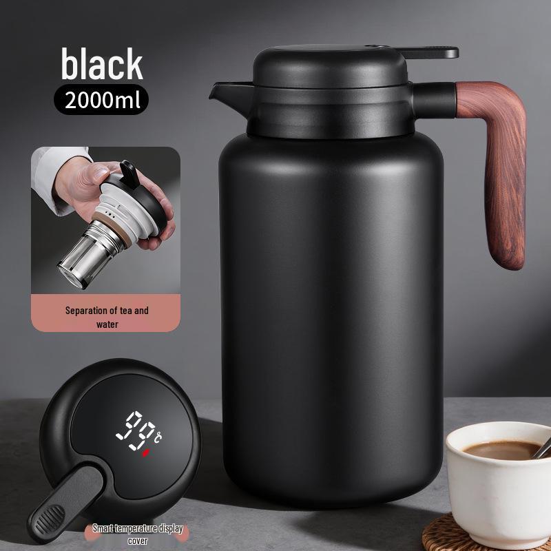 316 Stainless Steel Stewing and Warming Pot - Multifunctional Teapot, Thermos, Stewing Pot, and Coffee Pot with Customizable Thermos Cup.