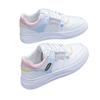 Casual versatile thick baseplate shoes sports color matching white shoes women's spring 2025 new popular casual shoes children