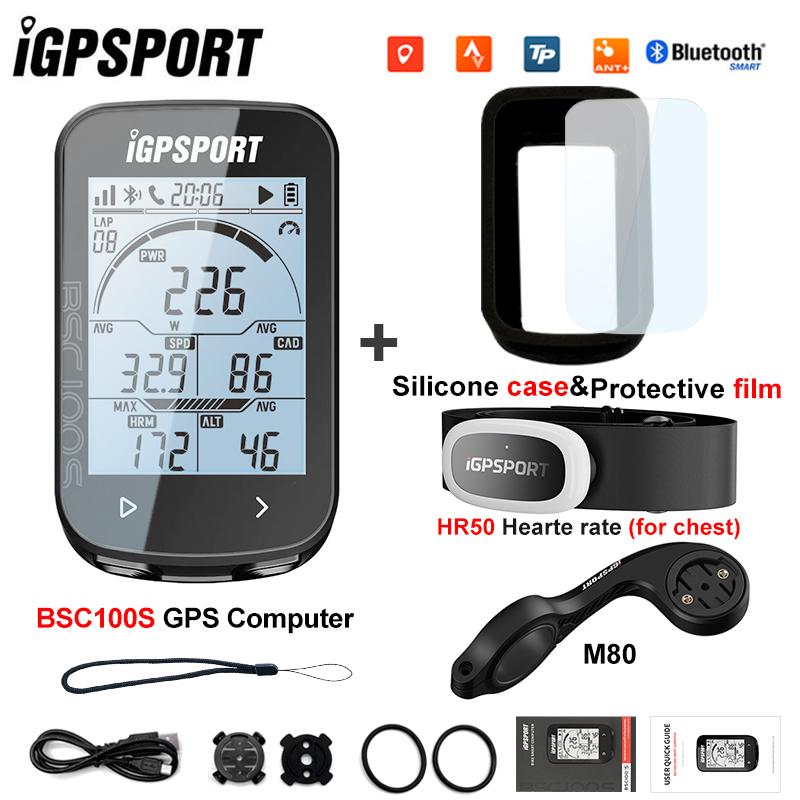 iGPSPORT BSC100S 100S GPS Enabled Bike Bicycle Computer Road MTB Wireless Speedometer Odometer