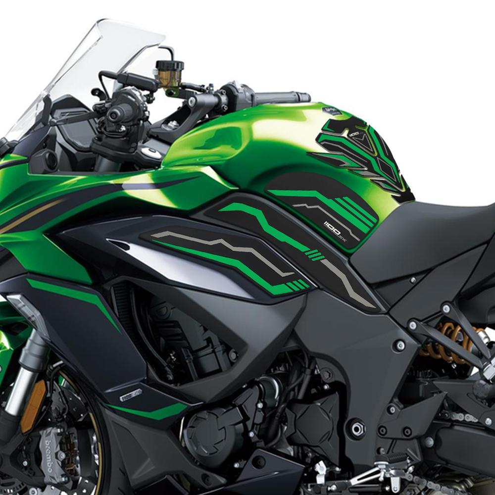 For Ninja 1100 SX 2025 Ninja1100sx 2025 Motorcycle Accessories Frosted Tank Stickers NINJA 1100SX Thickened Fuel Tank Protector