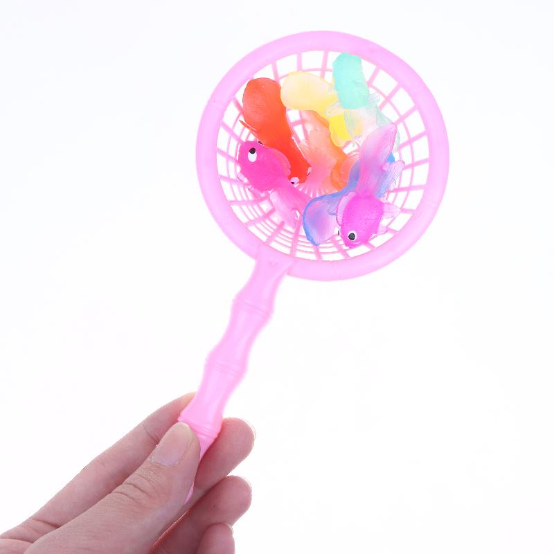 1 Set Toddlers Bathing Shower Gifts Kawaii Simulation Rubber Goldfish Baby Bath Water Play Games Toys For Kids