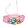 One piece Yin Yang Tai Chi rope bracelet black and white braided leather bracelet bracelet women's gift