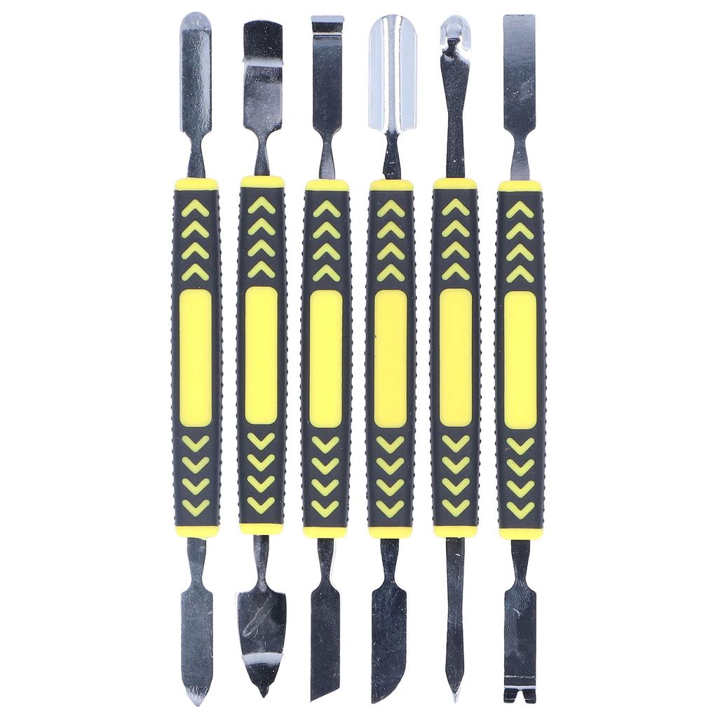 6 BUC Spudger Metalic Capete Duble Instrument de Desfacere cu Pârghie Spudger Laptop Telefon Mobil Instrument de Pârghie pentru Reparații Casnice