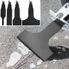 2/4Pcs Reciprocating Saw Blade Electric Saber Saw Blade Metal Rust Removal Wall Scraper Cement Floor Cleaning Alloy Tool