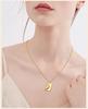 Customzied Envelope Locket Necklace Pendant For Women, Stainless Steel Love Letter Engrave Personalized Secret Message Jewelry