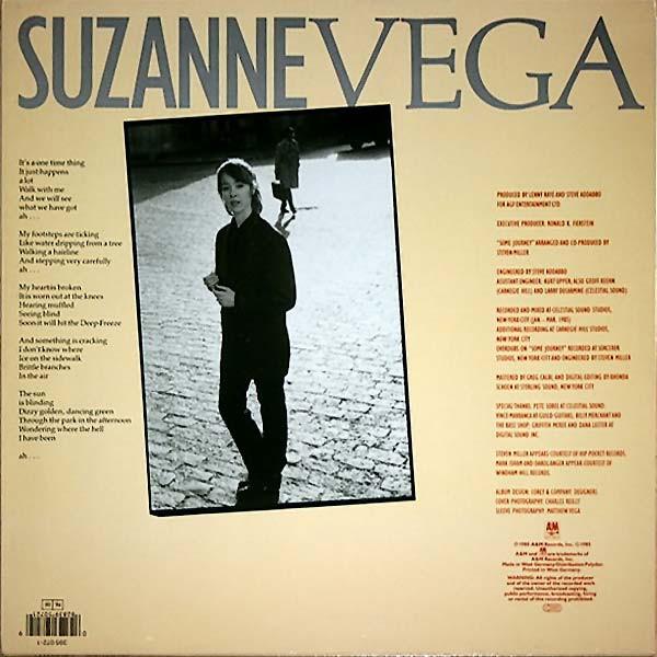 

LP Record SUZANNE VEGA - Suzanne Vega 3950721 A&M Records 1985 Europe Classical Used