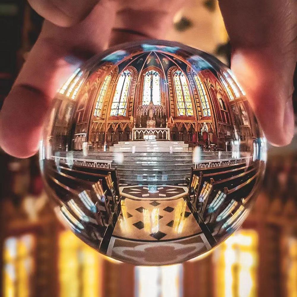 Creative K9 Optical Glass Photography Crystal Ball for DSLR and Mobile Cameras