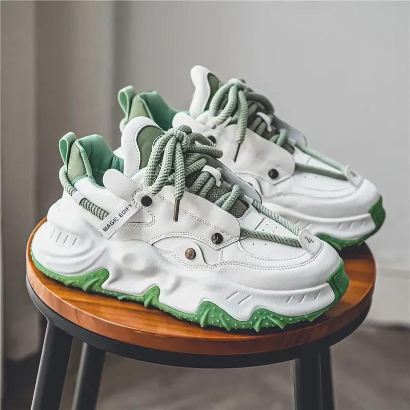 Luxury Brand Men Sneakers Comfort Breathable Fashion Running Shoes 2025Outdoor Trend Skateboarding Shoes for Men Tenis Masculino