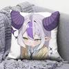 La+ Darknesss Hololive Vtuber Pillow Covers, Home Sofa Cushion Covers And Aecorative Custom