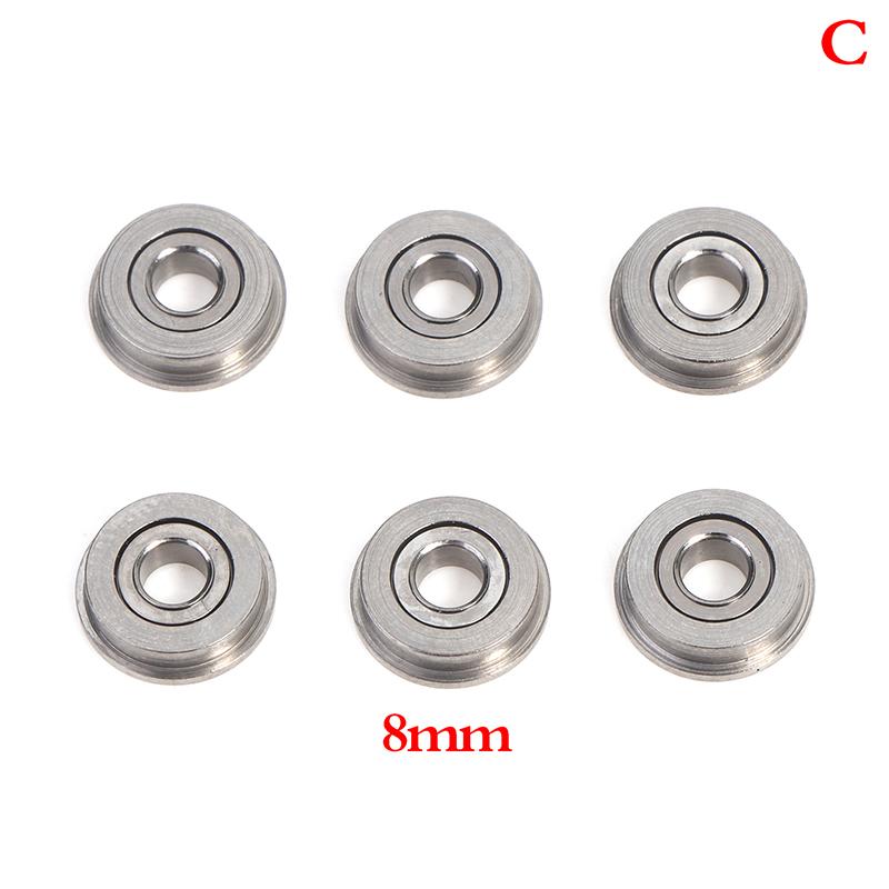 

6 шт./комплект сталевих прокладок шестерні для підшипників для коробки передач 6-8 мм, аксесуарів для страйкбольного пейнтболу 8mm