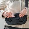 Goospery Mini Crossbody Waist Bag [Black]