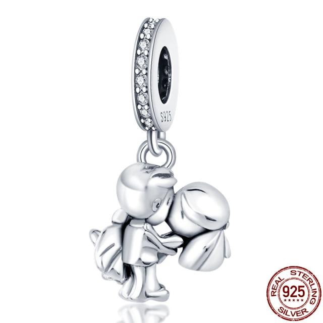 Plata Charms Of Ley 925 Silver Air Balloon Beads Charms Fit 925 Original Bracelets Pulseira Jewelry Diy  New