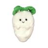 Naito Design Kenkyusho Pochamaru Winter Delights Series Plush S Daikon Radish 46771 Smooth Touch Sherbet Fabric Palm-Sized Plushie Photography Pellet