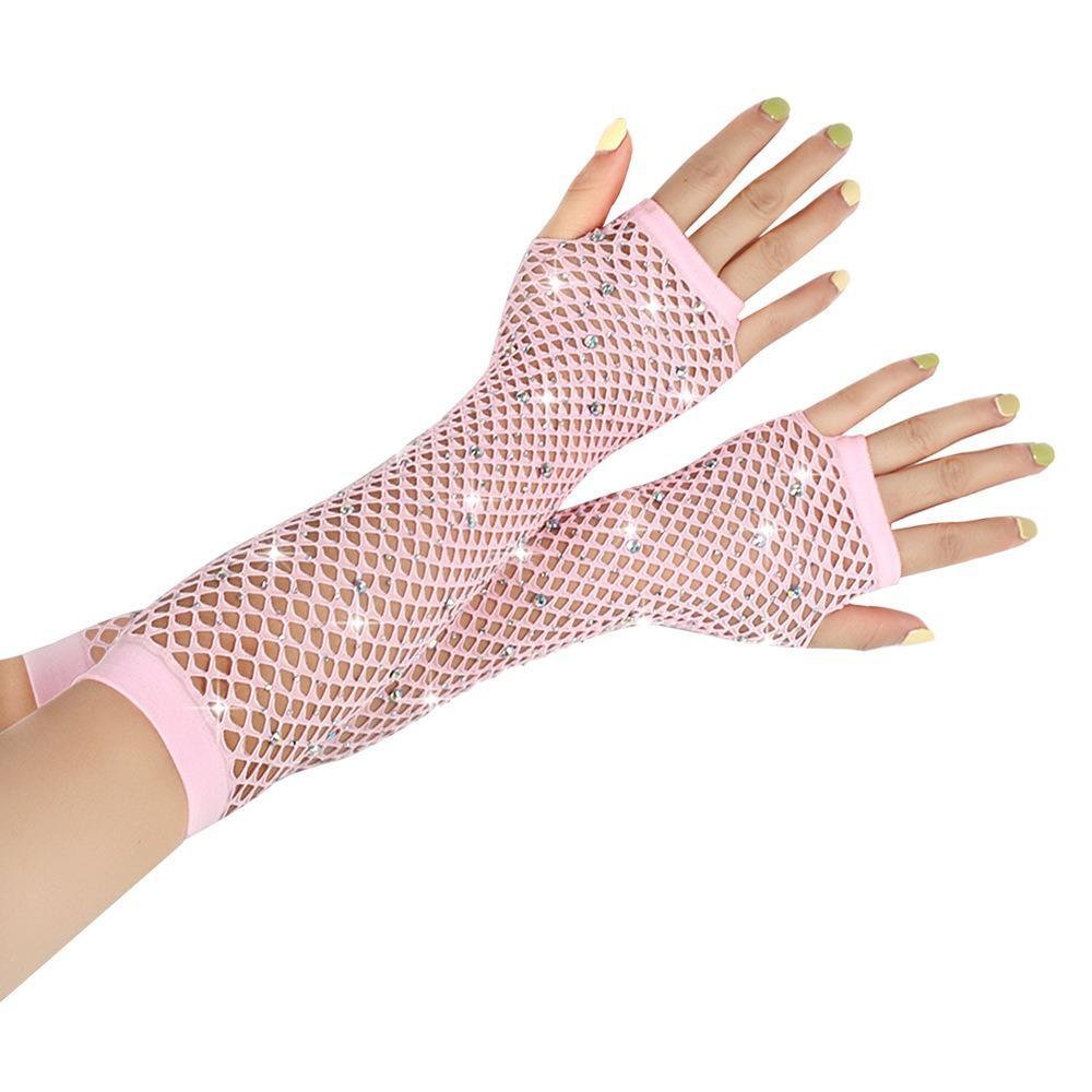 Fingerless Fishnet Gloves Sexy Evening Prom Decor Hot Sale Arm Cover  Party