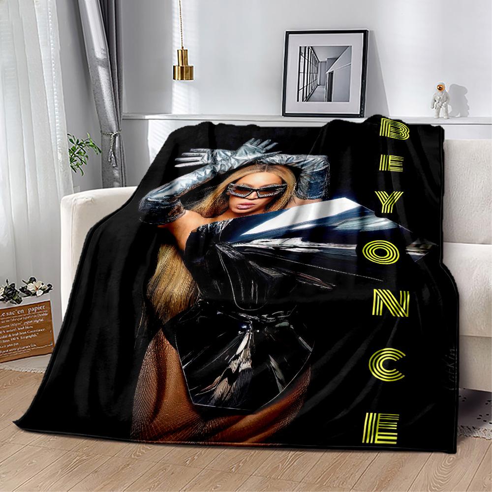 Beyoncé Decken sind für Wohnzimmer geeignet und somit eine ideale Wahl für Reisen im Freien und als Geschenke.