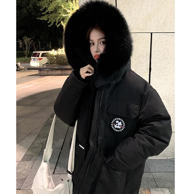 Herbst- und Winter Daunen- und Baumwolljacken, Modische Damenbekleidung, Dicke Baumwolljacken mit Kapuze, Lockere Baumwolljacken, Arbeitsjacken, Oberbekleidung