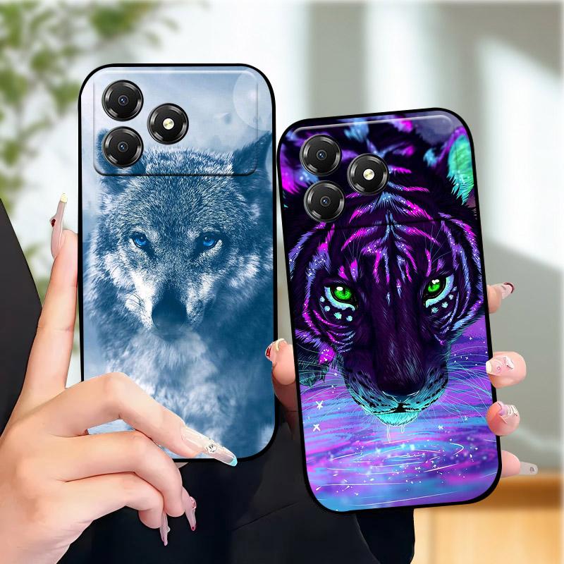 Phone Case For ZTE Blade A36 BladeA36 Fashion Cartoon TPU Soft Silicone Back Cover For Nubia A36 4G Z2472 Camera Protective Capa