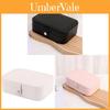 Minimalist Leather Jewelry Box With Secure Compartments For Travel And Gift Giving