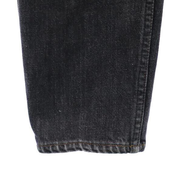 Levi's 90s 603-0259 Made In Japan Tapered Denim Pants Black Dyed Jeans Men's Used