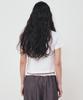Nigaennikol Rose Signature Crop Top_White Yellow