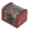  Wooden Jewelry Storage Box with Clasp, Vintage Handcrafted