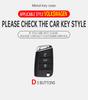 Interior Mouldings Metal Car Key Case Cover Shell For VW Volkswagen Golf 7 MK7 Tiguan MK2 SEAT Ateca Leon FR 2 Ibiza For Skoda O