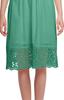 Moomaya Solid Midi Dress For Women Plus Size Lace Details Clothing Summer