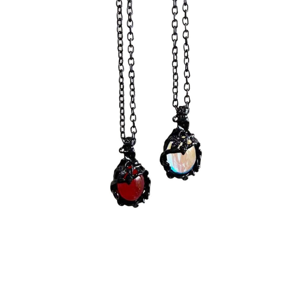 Vintage Alloy Necklace With Starry Sky Pendant For Party Wear