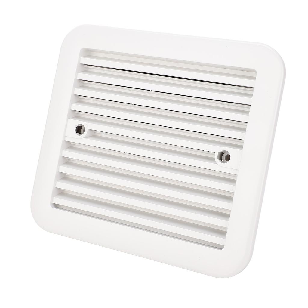 RV Side Vent Fan AC220V White 3.1W Air Outlet Ventilation Exhaust Fan for Motorhome Caravan Trailer Camping Vehicle