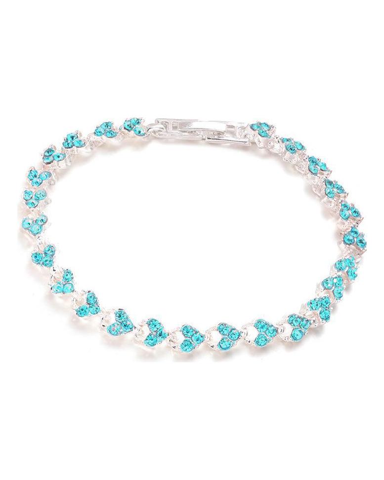 Exquisites Luxus-Armband mit römischem Kristall: Schlichtes, diamantbesetztes Design für den europäischen und amerikanischen Markt, angesagter Außenhandelsstil.