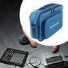 Guitar Effects Pedal Board Bag Blue Multieffects Carrier for Traveling Show