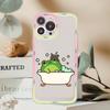Frog cartoon drawing Phone Case For Redmi 7 8 9 A For Redmi Note 5 7 8 9 10 11 Pro Max 4G 5G Funfas