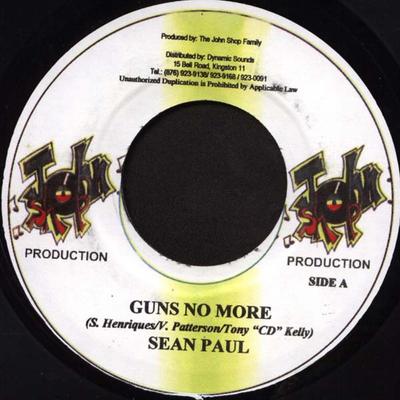 7-Zoll Schallplatte SEAN PAUL - Guns No More NONE John Shop Recor Jamaika Reggae, Ska & Dub Gebraucht