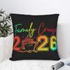Family Cruise Pillow Case Soft Pillow Cover Vintage Cushion Cover For Living Room Sofa