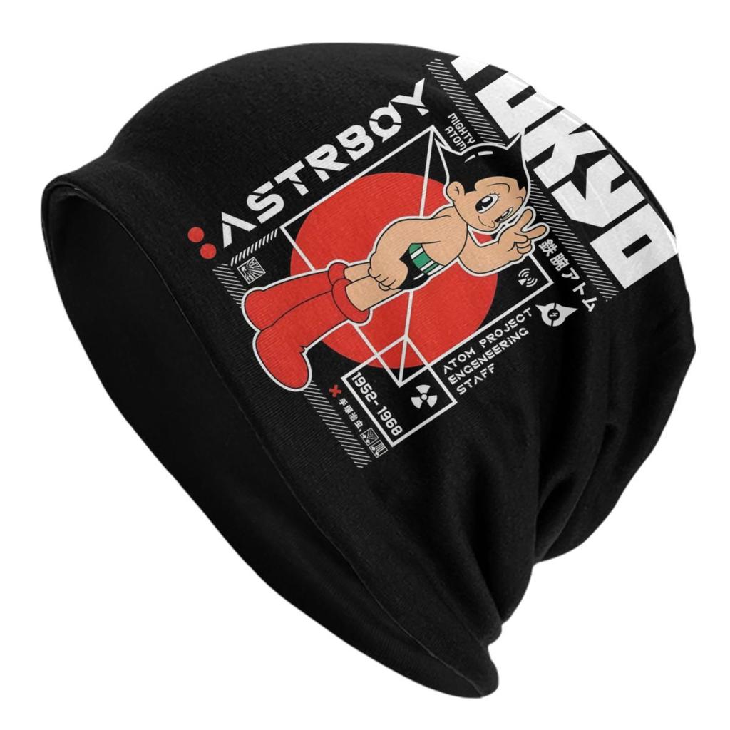 Custom Astro Boy Japan Unisexga Beanies Caps Unisex Women Unisex Hip Hop Winter Warm Knit Hat Adult Anime Cartoon Bonnet Hats