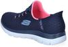 Кроссовки Skechers Slip-ins: Summits - Diamond Dream Women navy/pink