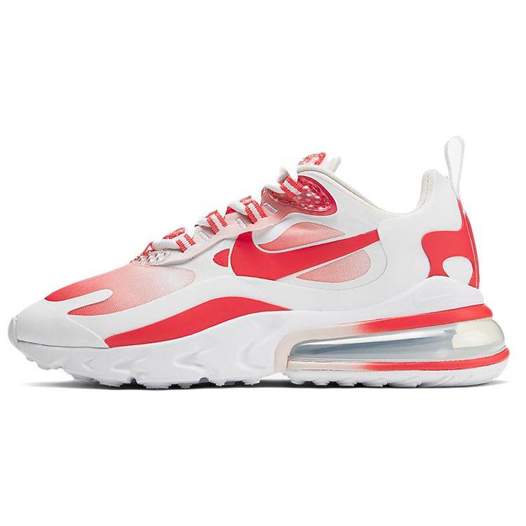

Женские кроссовки Nike Air Max 270 React SE Bubble Wrap White Barely-Rose Track-Red BV3387-100